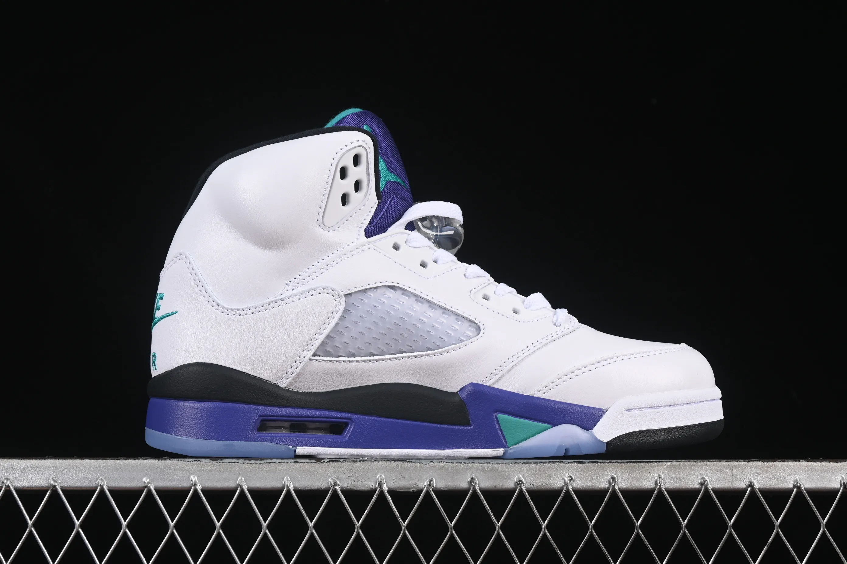 All categories Air Jordan Jordan series basketball shoes Air Jordan 5 L version Air Jordan 5 OG "Grape" AJ5 Joe 5 white grape first layer basketball shoes HQ7978-100